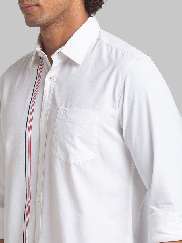 Parx White Casual Shirt 