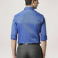 Park Avenue Men Blue Solid Slim Fit Work Shirt