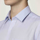 Park Avenue Men Light Blue Solid Regular Fit Work Shirt