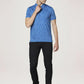 Park Avenue Men Blue Printed Slim Fit Casual Polo