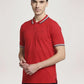 Colorplus Men Medium Red Solid Tailored Fit Casual T-Shirt