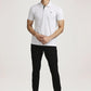 Parx Men Light Grey Printed Regular Fit Casual Polo
