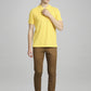 Parx Men Dark Brown Solid Tapered Fit Work Trouser