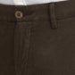 Parx Men Dark Green Printed Super Slim Fit Work Trouser