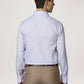 Park Avenue Men Light Blue Solid Regular Fit Work Shirt