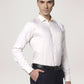 Park Avenue Men Light Yellow Solid Slim Fit Work Shirt