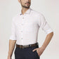 Park Avenue Men Medium Blue Checks Slim Fit Party Shirt