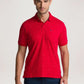 Parx Men Medium Red Printed Regular Fit Casual Polo
