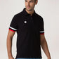 Parx Men Black Solid Regular Fit Casual Polo