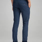Parx Men Blue Printed Super Slim Fit Casual chinos