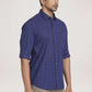Colorplus Men  Checks Tailored Fit Shirt