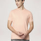 Park Avenue Men Medium Red Solid Slim Fit Casual T-Shirt
