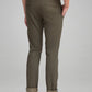 Parx Men Medium Green Printed Tapered Fit Casual chinos