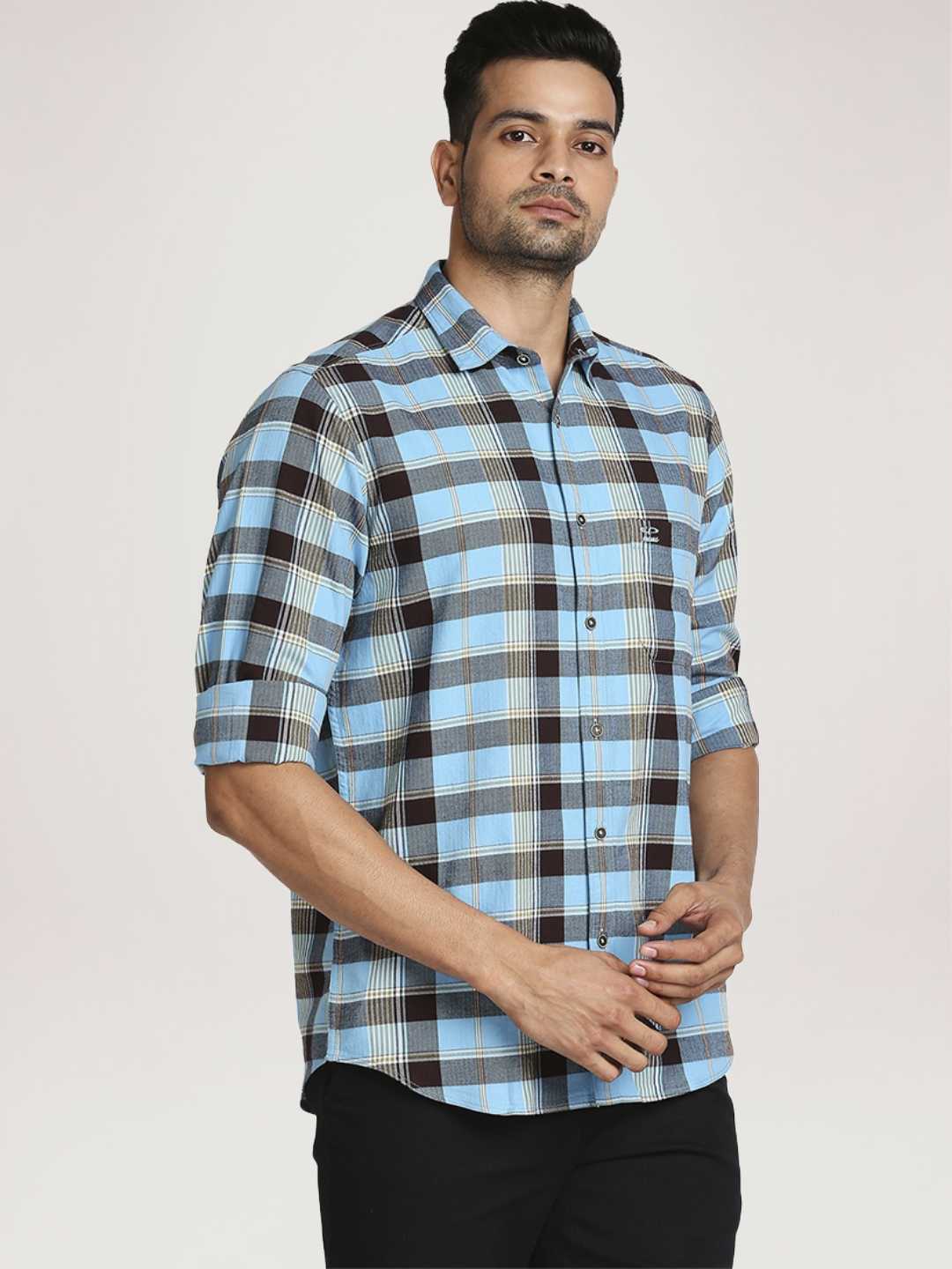 Medium Blue Shirts