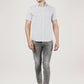 Park Avenue Men Medium Blue Printed Slim Fit Party Shirt