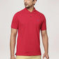 Park Avenue Men Medium Red Solid Slim Fit Casual Polo