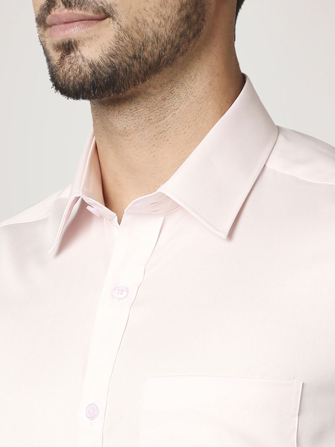 Park Avenue Men Medium Red Solid Regular Fit Work Shirt