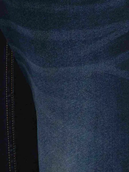 Parx Men Blue Solid Slim Fit Casual Jeans