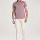 Colorplus Men Light Red Stripe Tailored Fit Casual T-Shirt