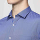 Park Avenue Men Blue Solid Slim Fit Work Shirt