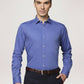 Park Avenue Men Blue Solid Slim Fit Work Shirt