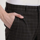 Colorplus Men Dark Green Solid Regular Fit Casual chinos