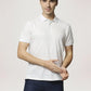 Park Avenue Men White Solid Slim Fit Casual Polo