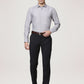 Park Avenue Men Medium Grey Solid Slim Fit Work Shirt