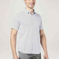 Park Avenue Men Medium Blue Printed Slim Fit Party Shirt
