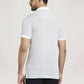 Colorplus Men White Printed Tailored Fit Casual T-Shirt