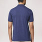 Park Avenue Men Blue Solid Slim Fit Casual Polo