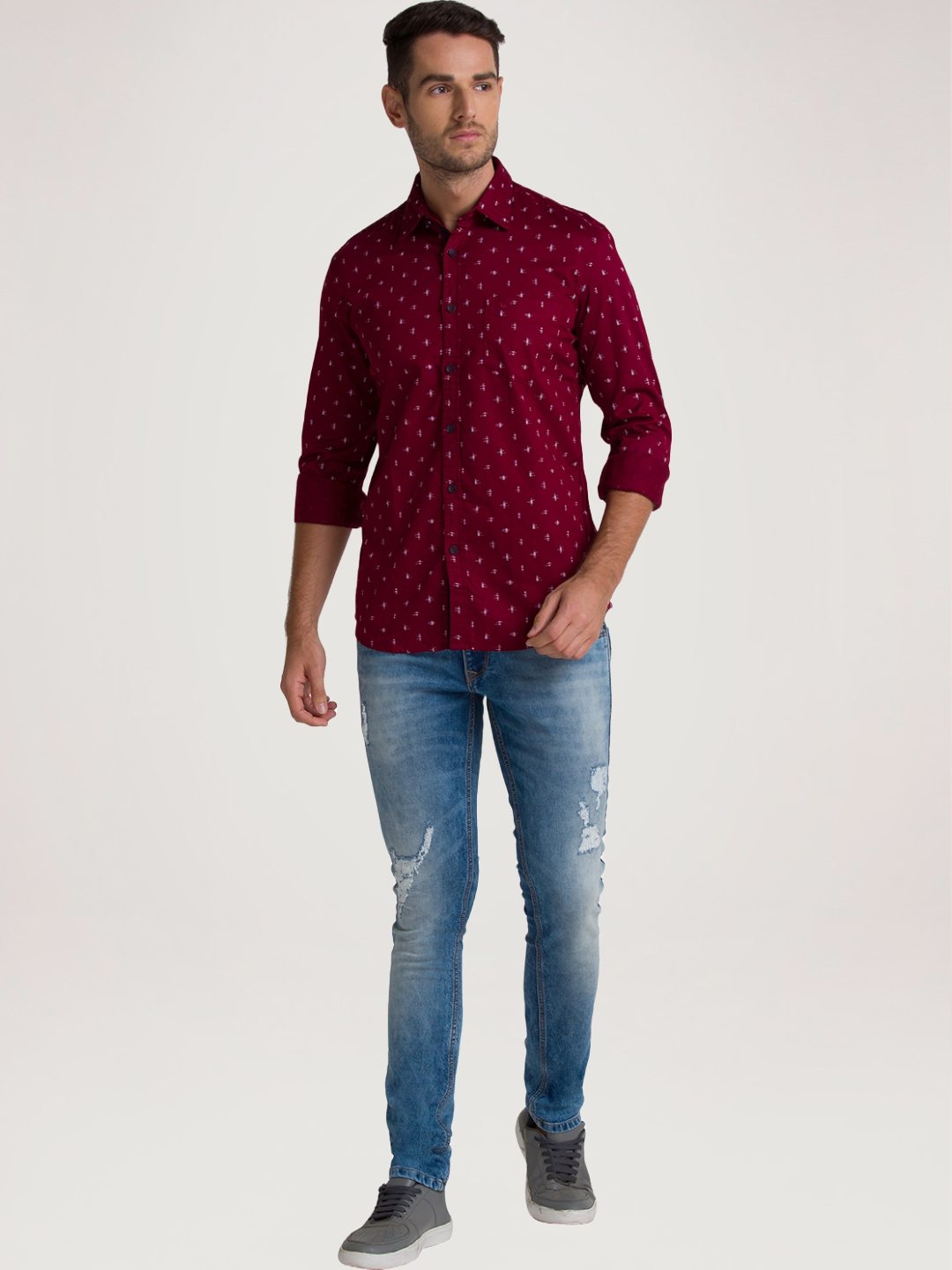Dark Red Shirts