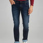 Parx Men Blue Solid Slim Fit Casual Jeans