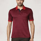 Raymond Men Dark Maroon Solid Regular Fit Casual T-Shirt