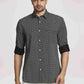 Colorplus Men  Printed Tailored Fit Shirt