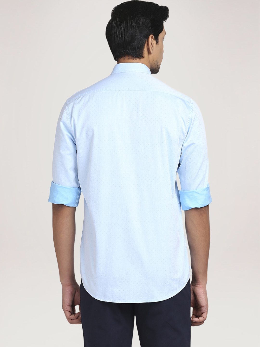Colorplus Men  Solid Tailored Fit Shirt