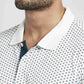 Colorplus Men White Printed Tailored Fit Casual T-Shirt