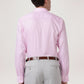 Park Avenue Men Light Red Solid Slim Fit Work Shirt
