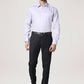 Park Avenue Men Medium Violet Solid Regular Fit Work Shirt