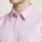 Colorplus Men Medium Red Solid Regular Fit Work Shirt