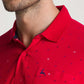 Parx Men Medium Red Printed Regular Fit Casual Polo