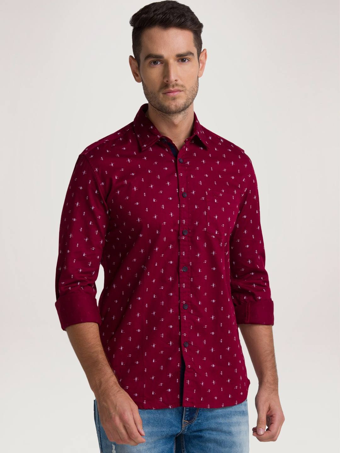 Dark Red Shirts