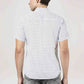 Park Avenue Men Medium Blue Printed Slim Fit Party Shirt