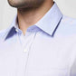 Park Avenue Men Medium Blue Solid Regular Fit Work Shirt