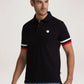 Parx Men Black Solid Regular Fit Casual Polo