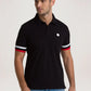 Parx Men Black Solid Regular Fit Casual Polo