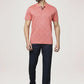 Park Avenue Men Medium Red Printed Slim Fit Casual Polo