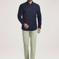 Parx Men Blue Printed Slim Fit Casual Shirt