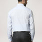 Park Avenue Men Light Blue Solid Regular Fit Work Shirt
