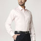 Park Avenue Men Medium Red Solid Regular Fit Work Shirt